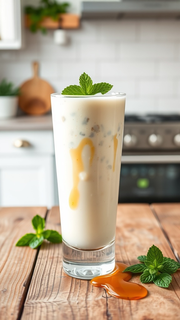 Vivid Yogurt Drink Recipe Landscape in 4K Vivid Yogurt Drink Recipe Landscape in 4K